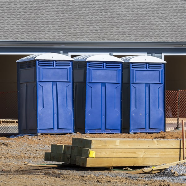 how do you dispose of waste after the porta potties have been emptied in Hinton OK